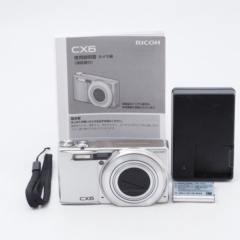 RICOH リコー デジタルカメラ CX6シルバー CX6-SL カメラ本舗｜Camera honpo メルカリ