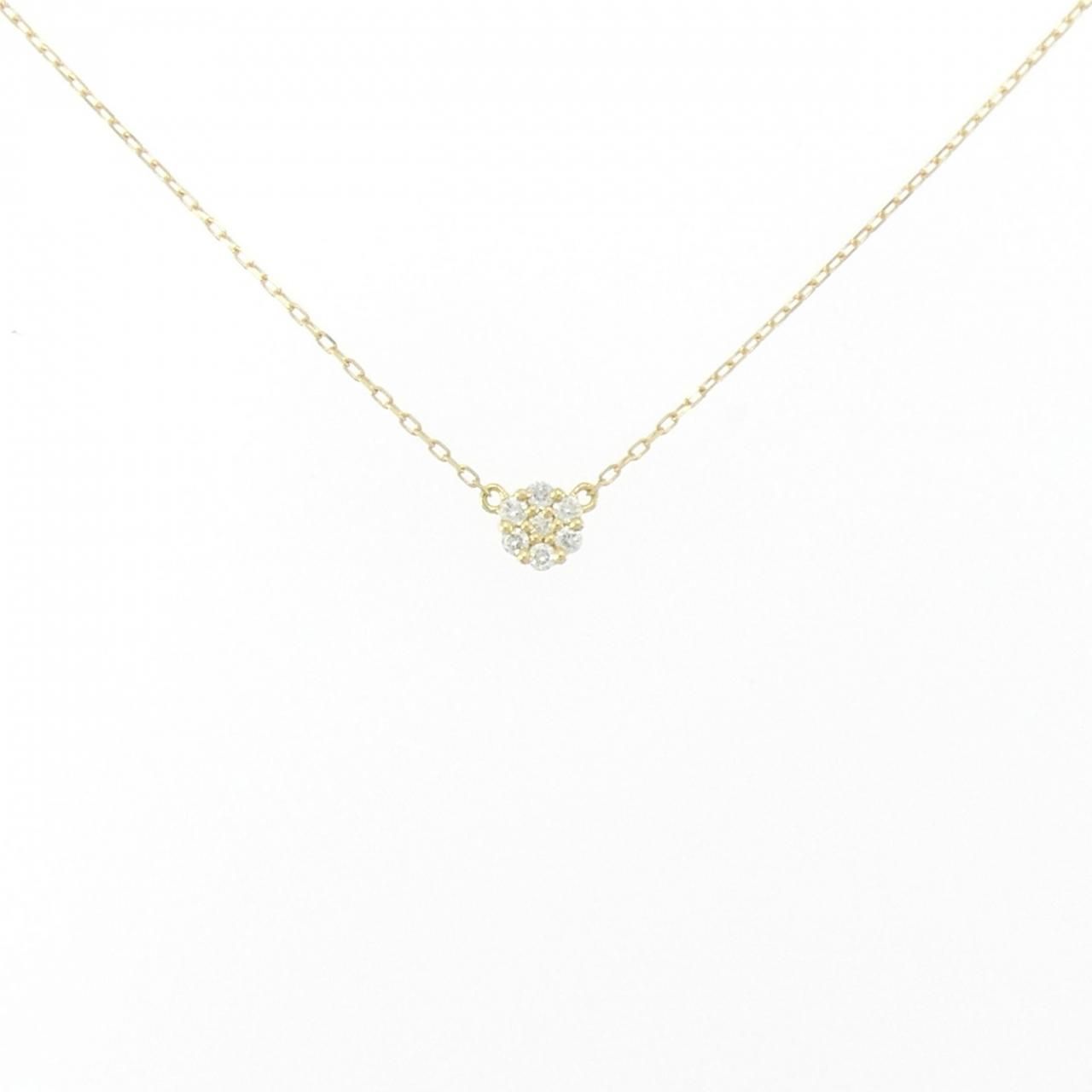 美品♡AHKAH エクラージュプチネックレス AHKAH アーカー ネックレス エクレラージュプチ 18K ダイヤ 国内