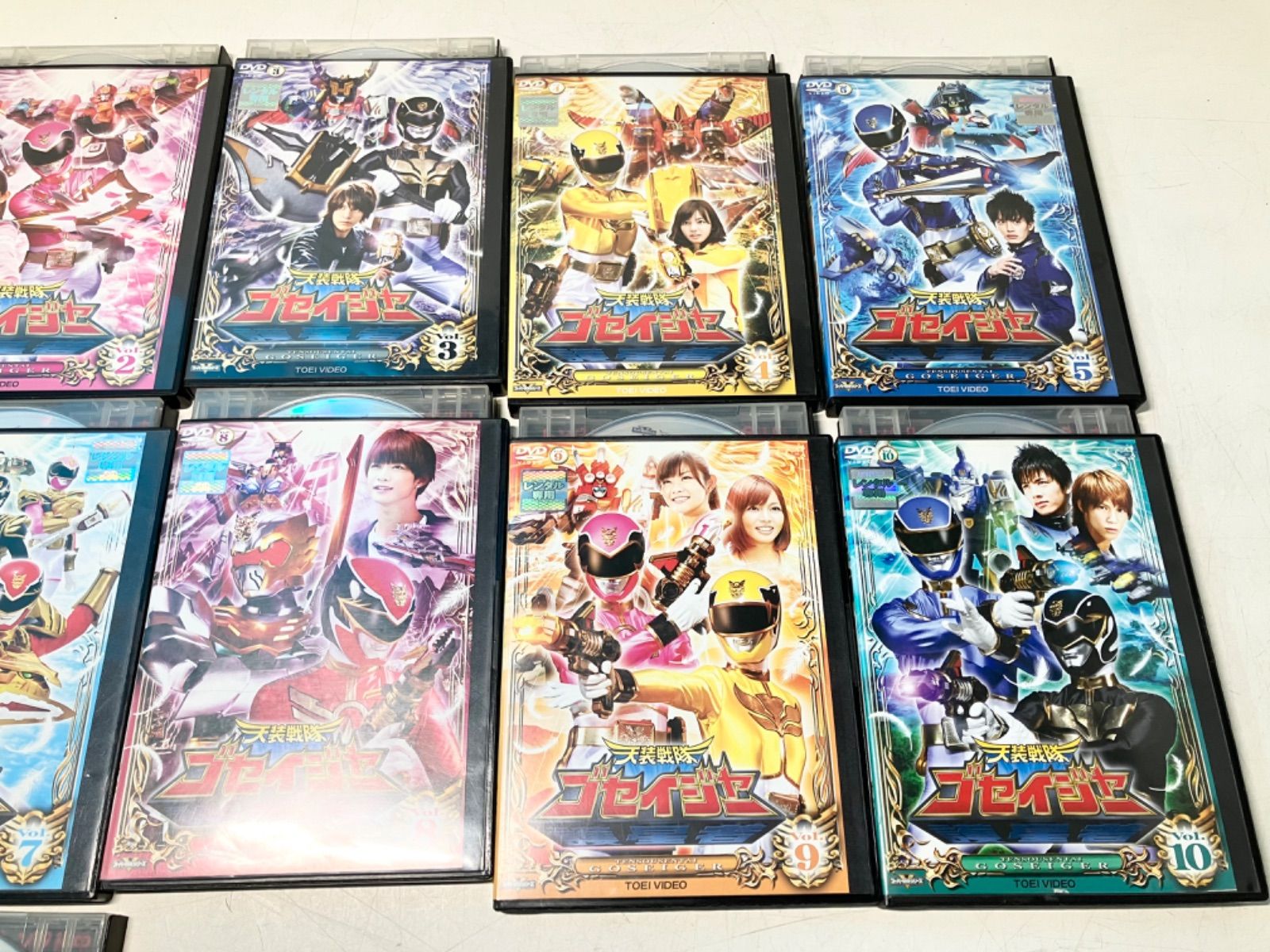 ☆天装戦隊 ゴセイジャー 1〜12巻セット レンタル落ちDVD 出演 千葉雄大 さとう里香 にわみきほ 浜尾京介 小野 健斗等☆ - メルカリ