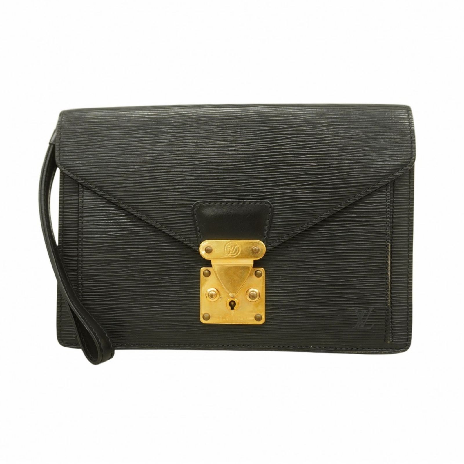 ルイ ヴィトン Louis Vuitton ルイ ヴィトン クラッチバッグ エピ ポシェットセリエドラゴンヌ M52612 ノワールメンズ