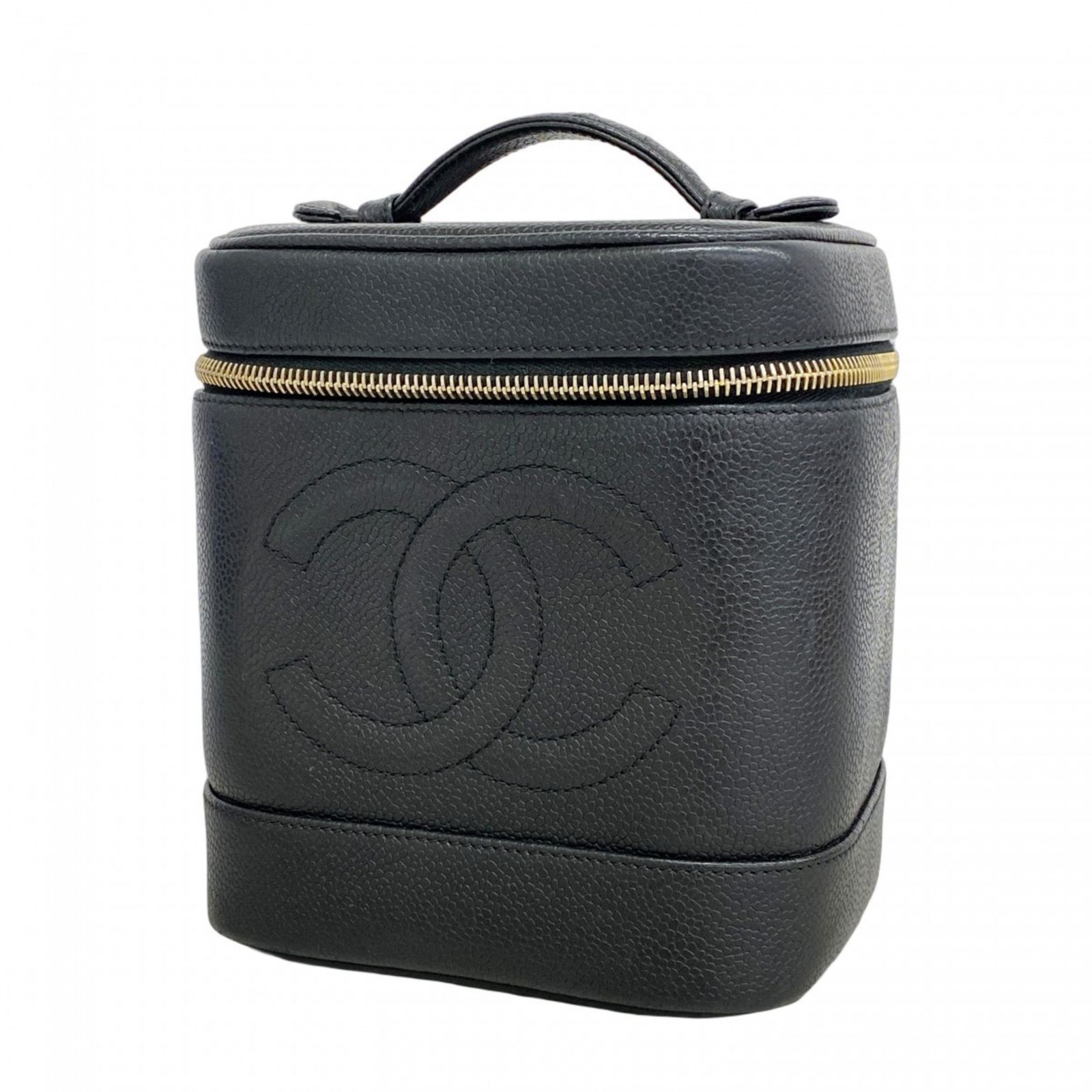 CHANEL シャネル バニティバック キャビアスキン シャネル(Chanel) シャネル バニティバッグ キャビアスキン