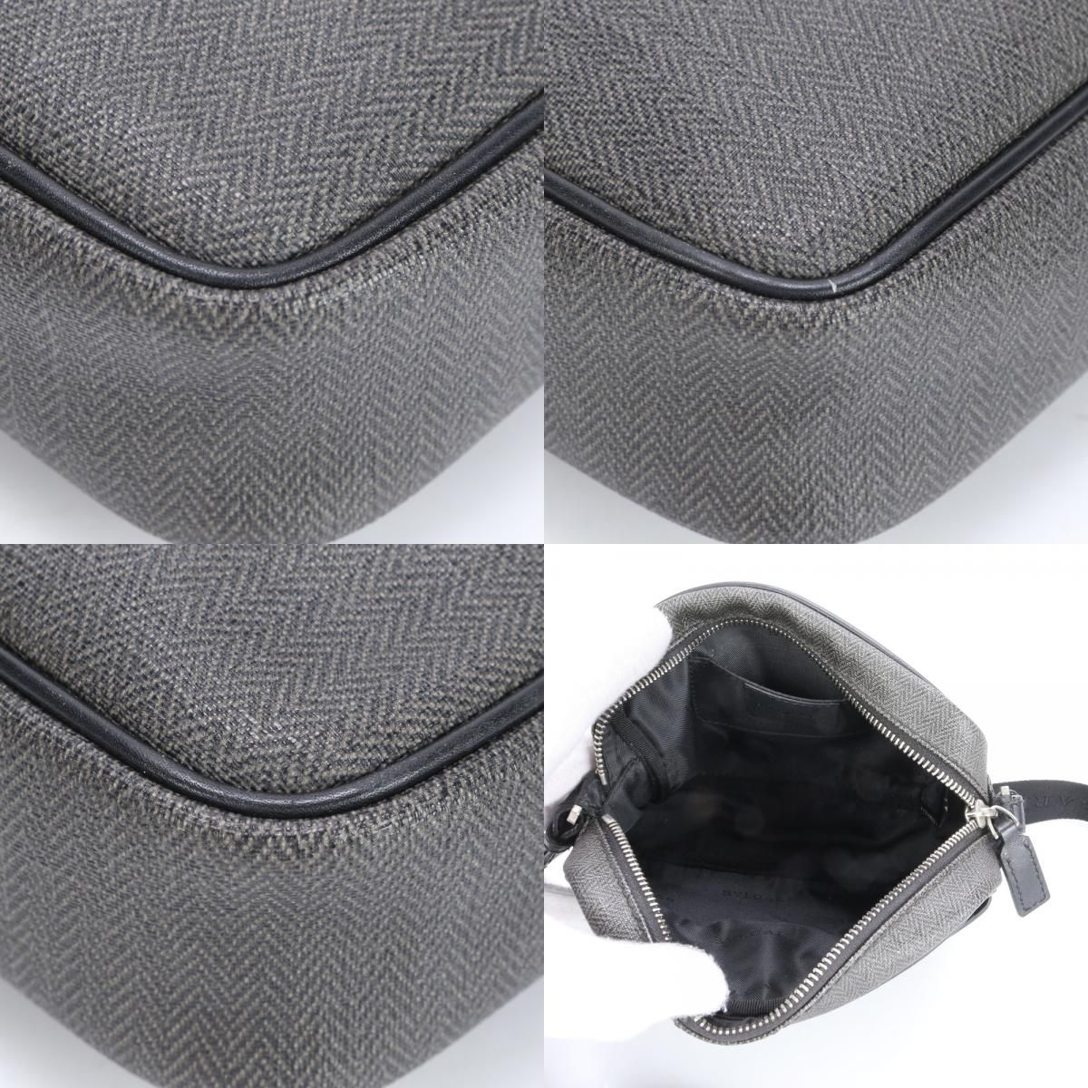 極美品 ブルガリ ウィークエンド レザー ショルダーバッグ 斜め掛け