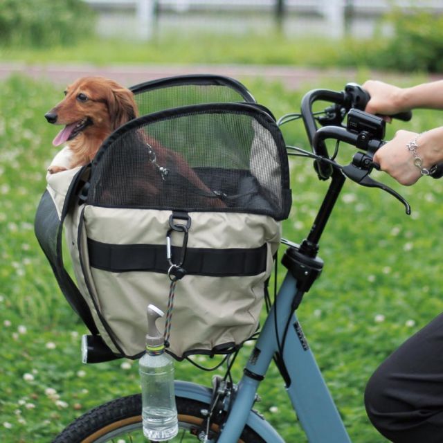 大久保製作所 D2F-PT01 自転車用 ペットキャリー カゴカバー 体重6kg未満 小型犬 ネイビー