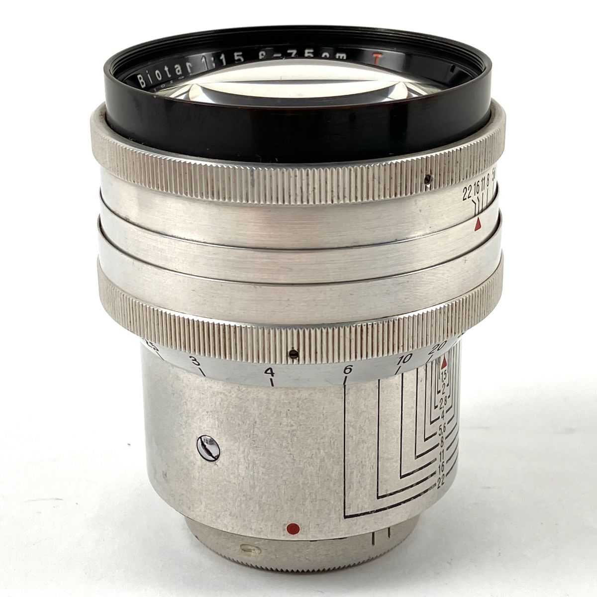 在庫一掃】 カール・ツァイス・イエナ Carl Zeiss Jena Biotar 7.5cm