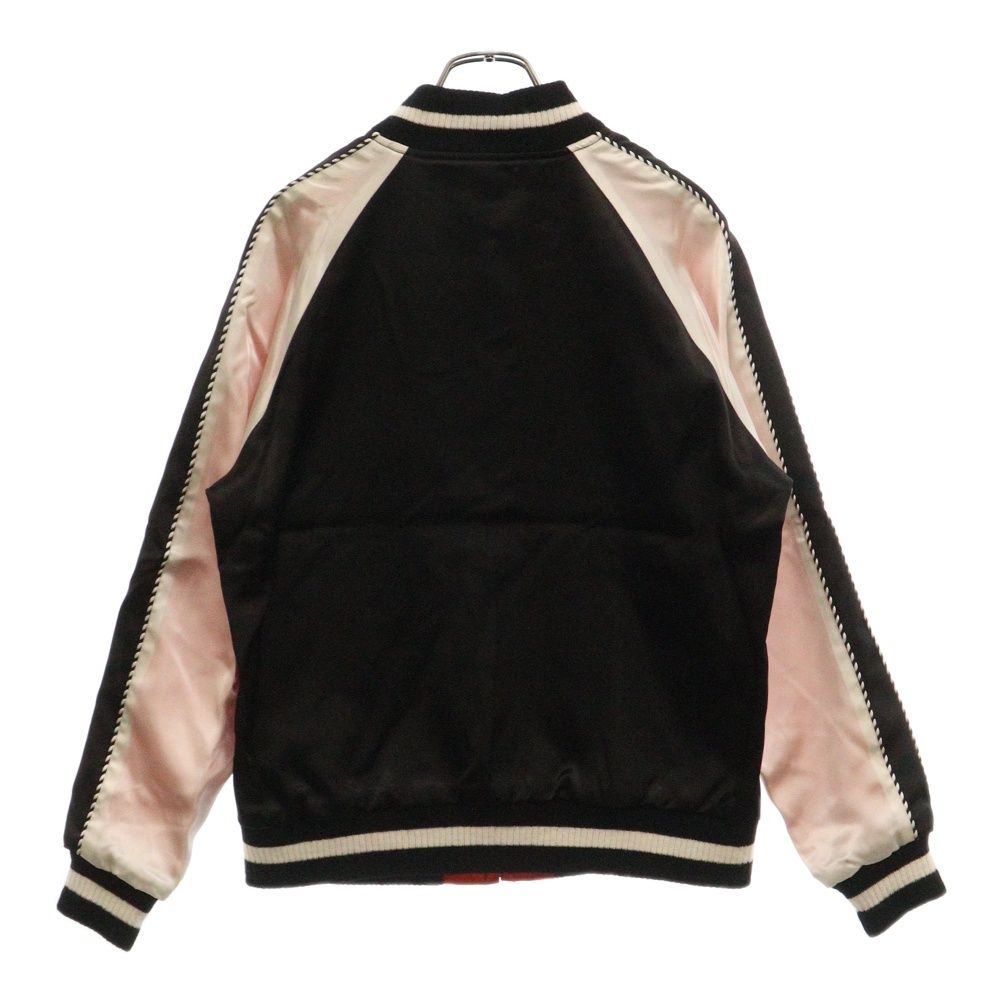 BEDWIN & THE HEARTBREAKERS / SOUVENIR JACKET MCKNIGHT/リバーシブル/レーヨン/ブラック BEDWIN & THE HEARTBREAKERS (ベドウィンアンドザハートブレーカーズ