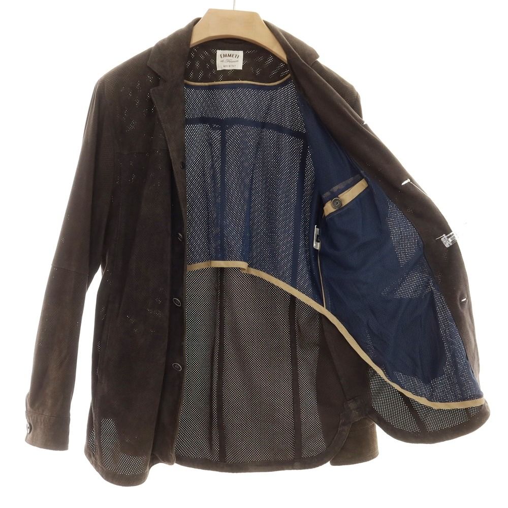 EMMETIエンメティゴートスキンスエードジャケット 46 【公式通販】