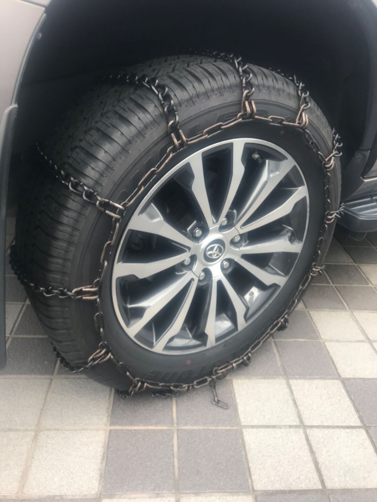 ランクル用国産金属タイヤチェーン バンド付き ランクル300