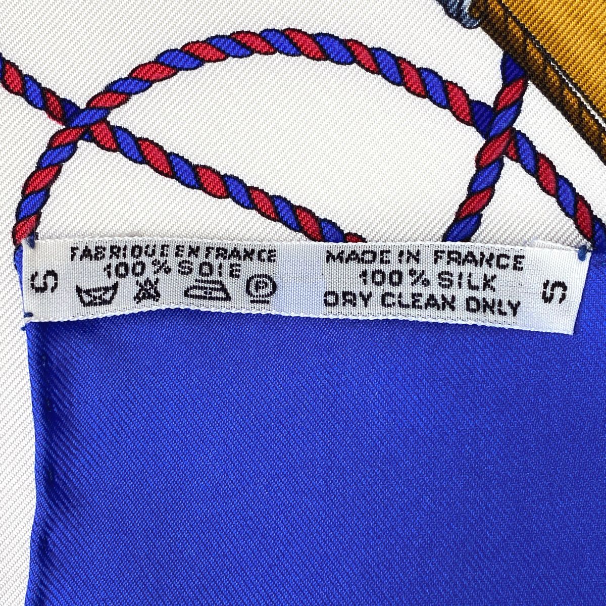 エルメス HERMES カレ 90 LES TAMBOURS タンブールの太鼓 王冠