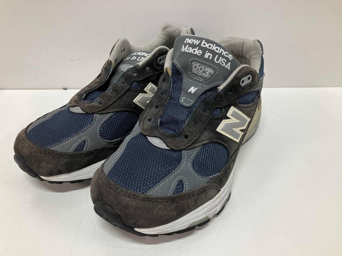 new balance ニューバランスMR993NV USA製 スニーカー 25.0cm 箱あり 
