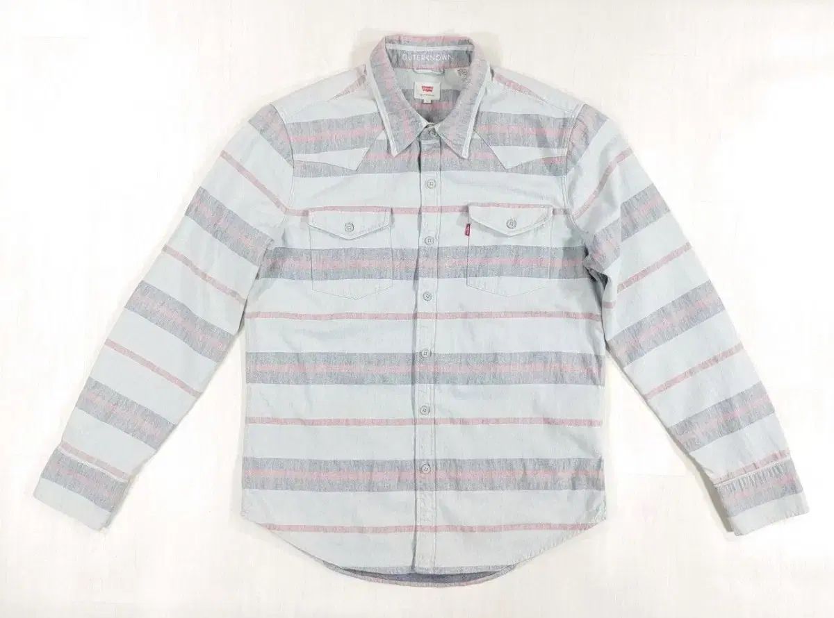 【雷市場（ポンジャン）商品韓国直送】 LEVI'S(リーバイス) まあスレッド アウター・ユナス ウエスタンシャツ L