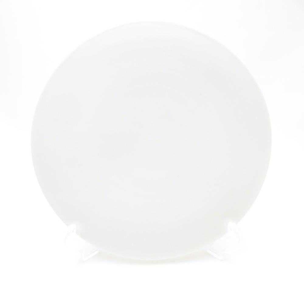 ♥ Satoshi Takaku 高久敏士 中皿 22cmプレート 丸皿 白磁 SC9205F2