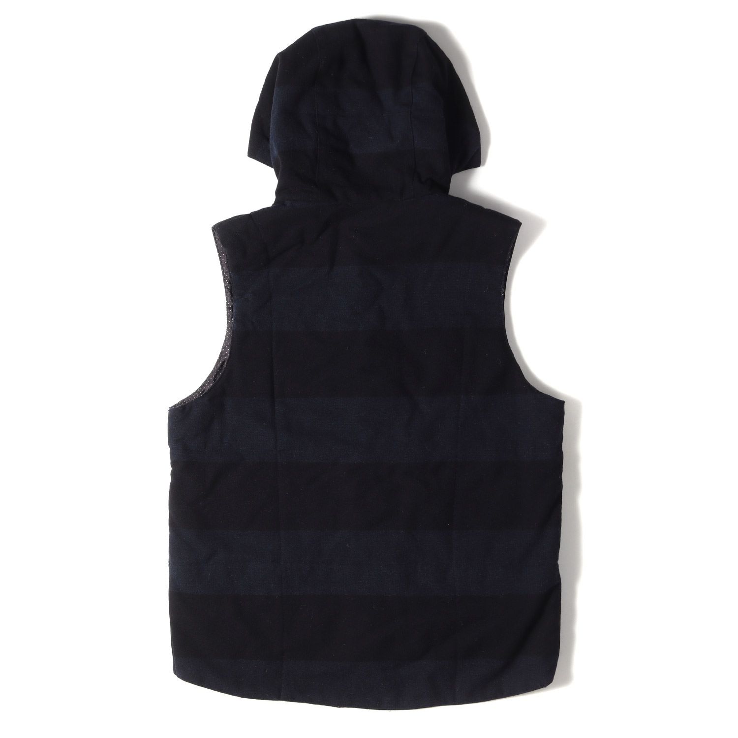 ENGINEERED GARMENTS フード付きベスト M ネイビー