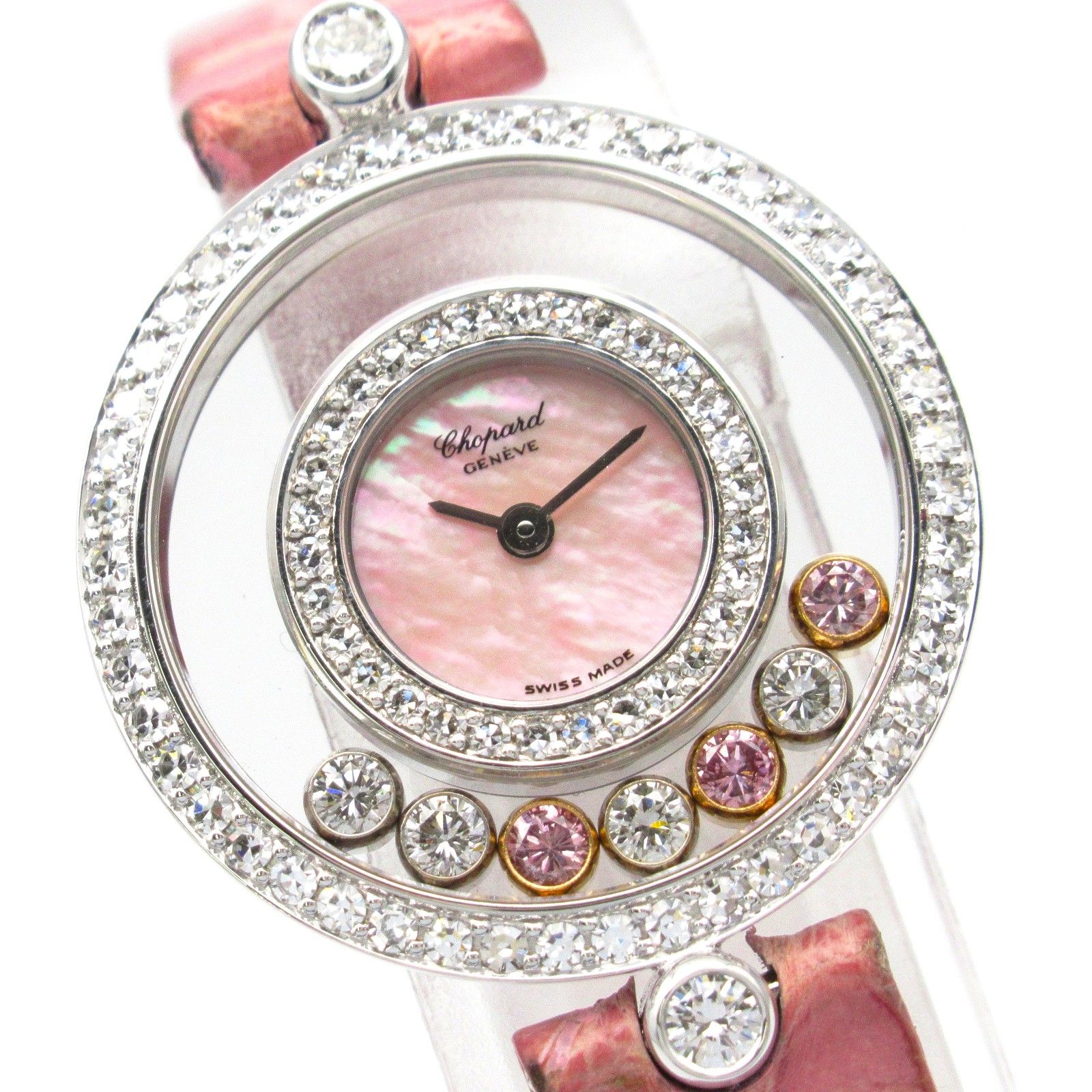 ショパール Chopard 腕時計 ハッピーダイヤモンド 20/3957 ピンク  