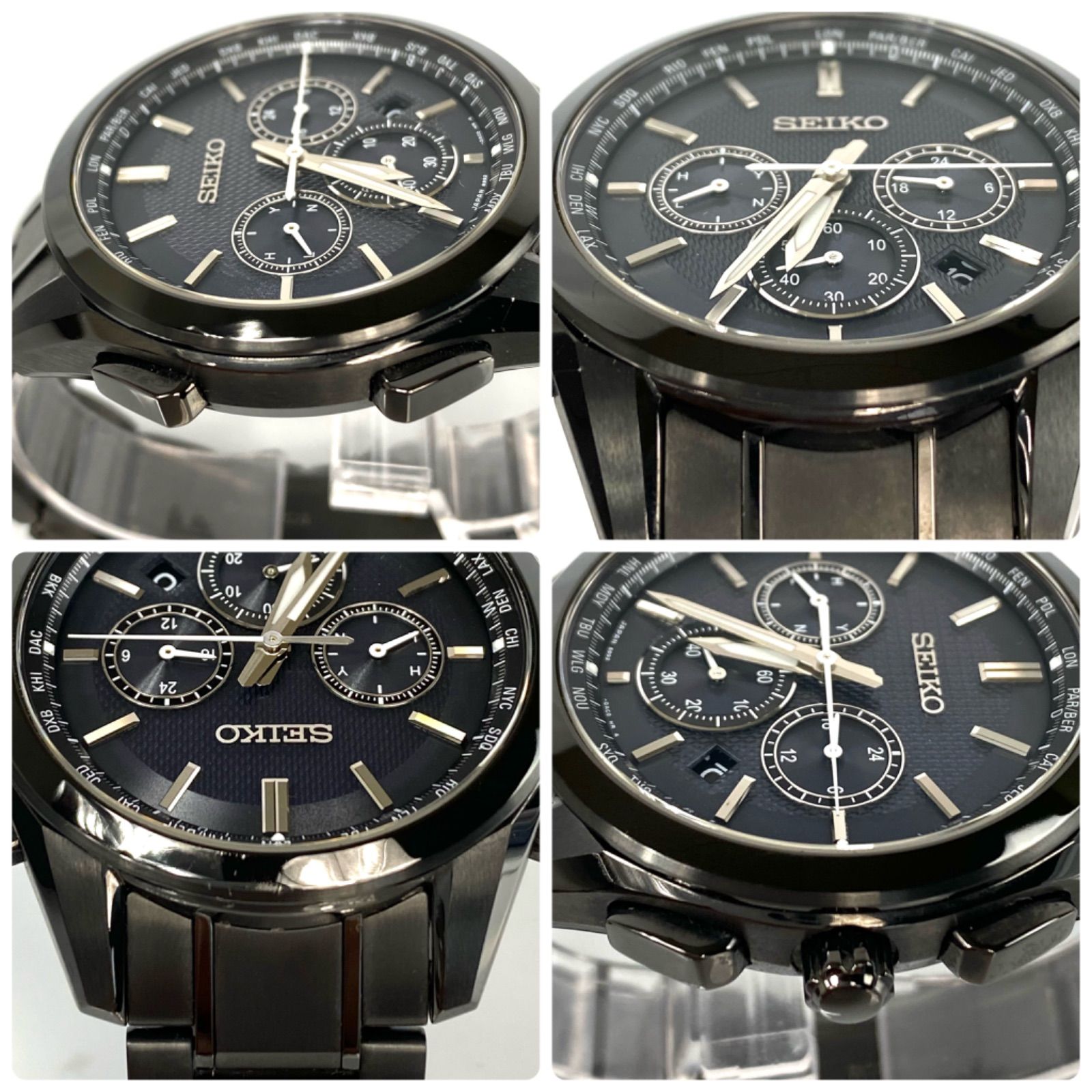 セイコーブライツデイトSAGA115 新品同様 SEIKO SAGA165/8B54-0BC0