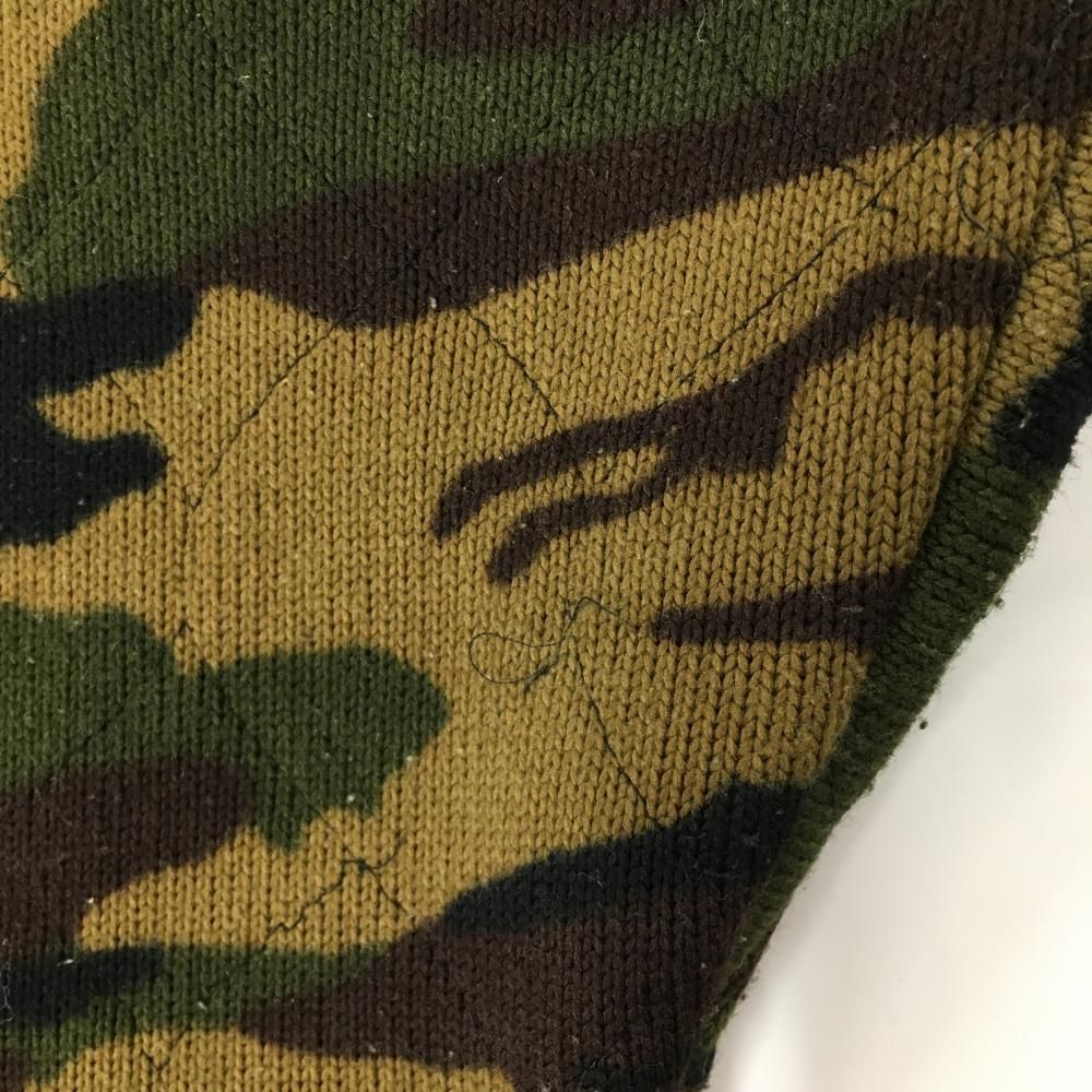 パーリーゲイツ ニットパンツ カーキ×ブラウン 迷彩 カモフラ メンズ 5