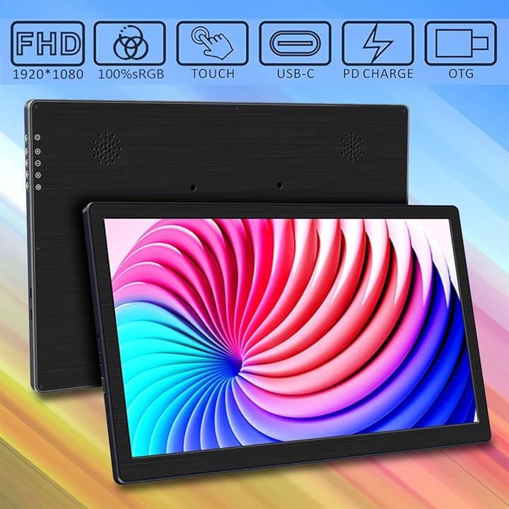 モバイルモニター13.3インチタッチ モバイルディスプレイFHD