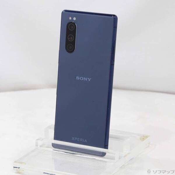 中古品〕 Xperia 5 64GB ブルー SBXP5 SoftBank【269】 - メルカリ