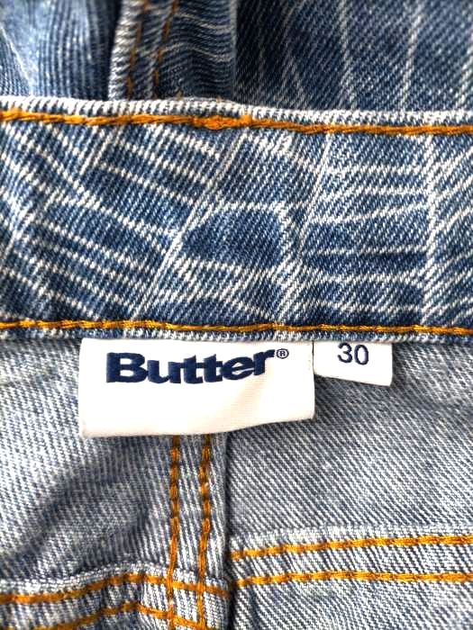 バターグッズ BUTTER GOODS SPIDER DENIM SHORT - メルカリ