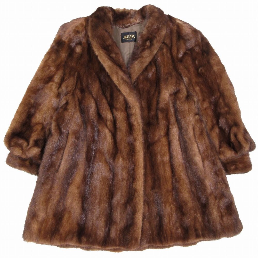 Arianna アリアンナ SAGA MINK ミンク コート サガミンク ファー 毛皮