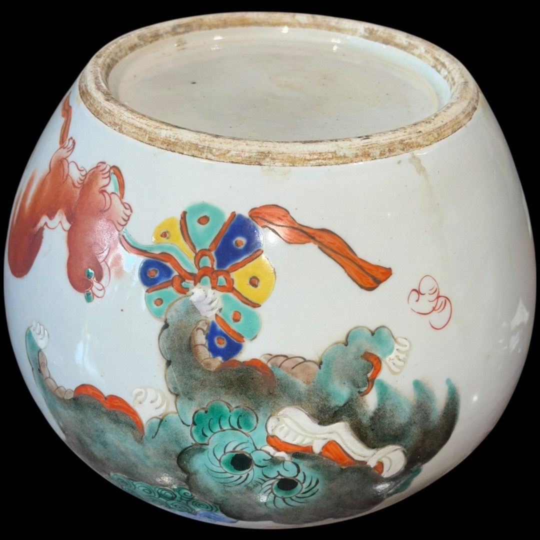 某有名資産家買取品 傑作品!! 中国美術 親子獅子文 中国美術
