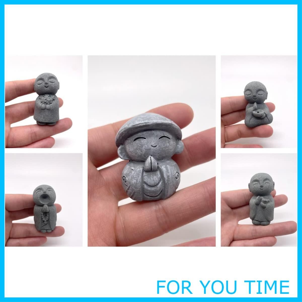 数量限定】RemeeHi お地蔵さんセット癒し可愛い小型置物祈りお地蔵様