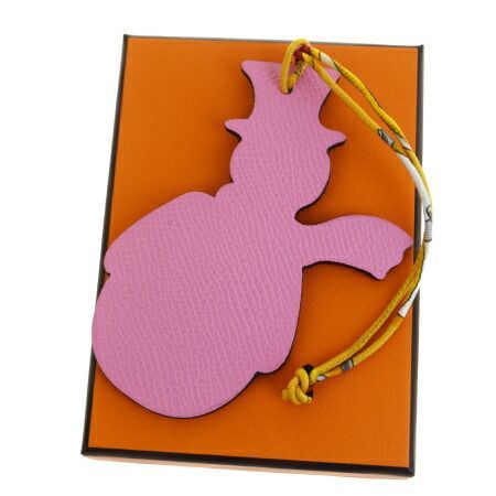 中古】 超美品 エルメス HERMES プティアッシュ バッグチャーム