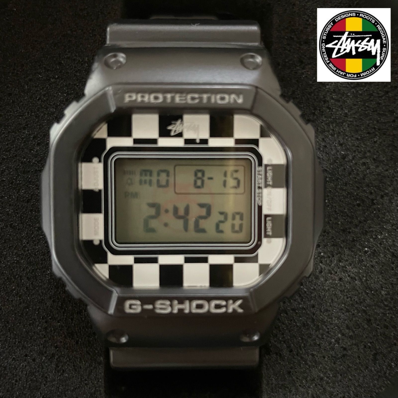 STUSSY × G-SHOCK フラグチェック DW-5600VT - メルカリ