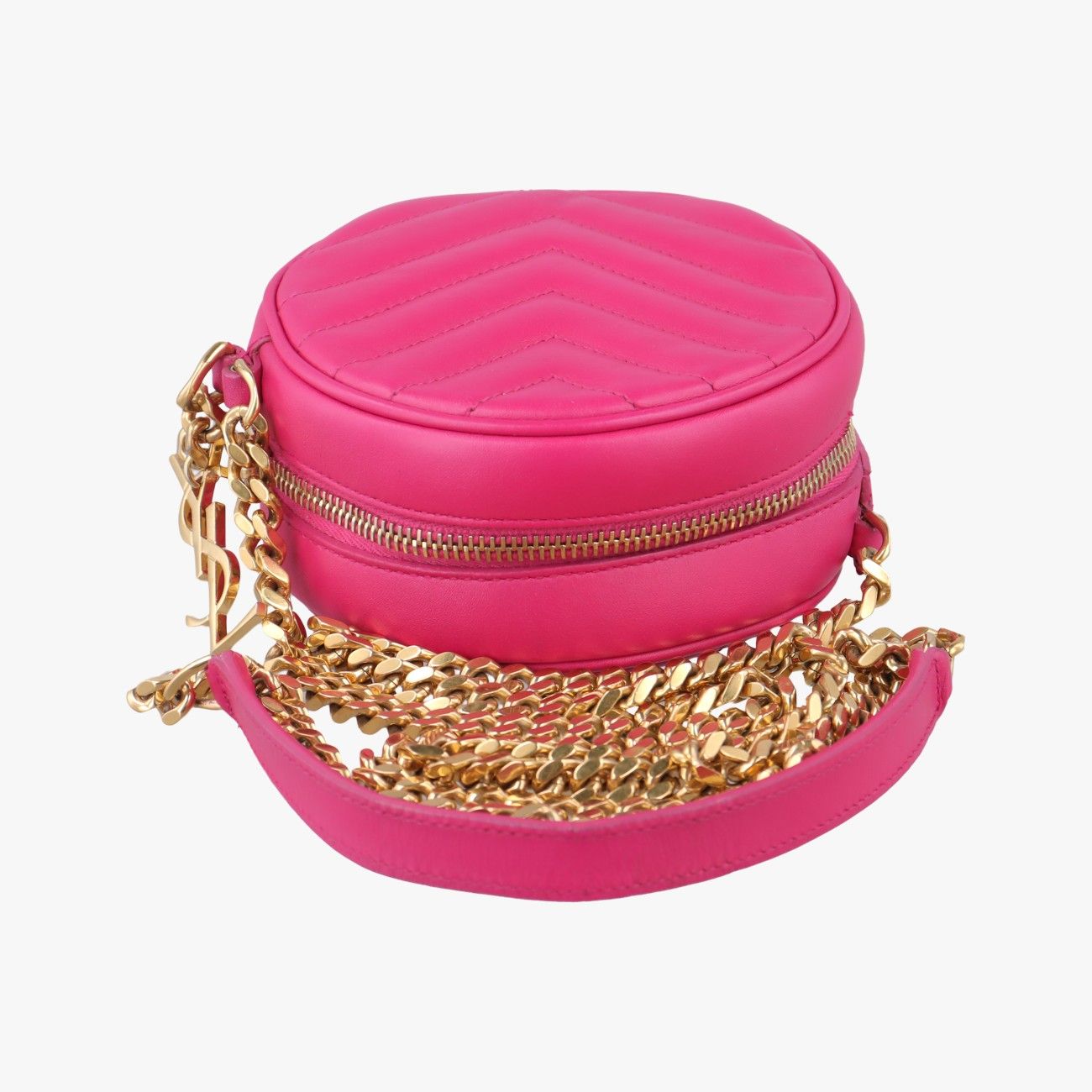 Laurentヴィニル Vステッチピンクレザー357402LND357402.0714