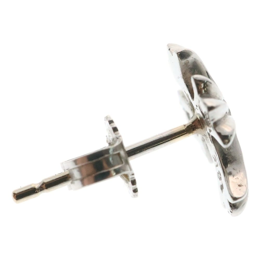 クロムハーツ スタッド CHクロス ピアス 1Pルビー 18K ホワイトゴールド クロムハーツ スタッド CHクロス ピアス 1Pルビー 18K ホワイト