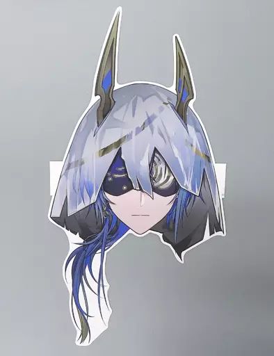 中古】雑貨 小柳ロウ ペーパーお面 「バーチャルYouTuber にじさんじ