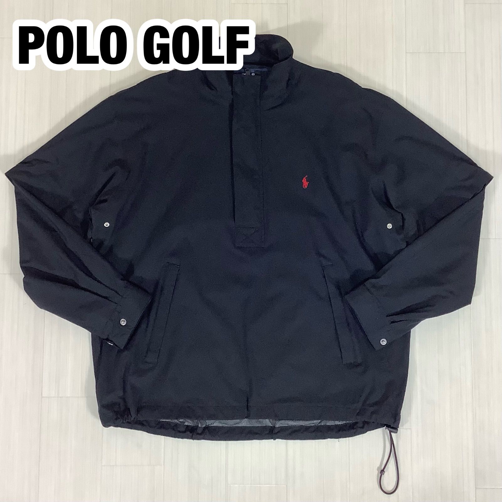【未使用】00s ポロゴルフ ハーフジッププルオーバージャケット L 2way POLO GOLF RALPH LAUREN ポロゴルフ ハーフジップ 2way プル