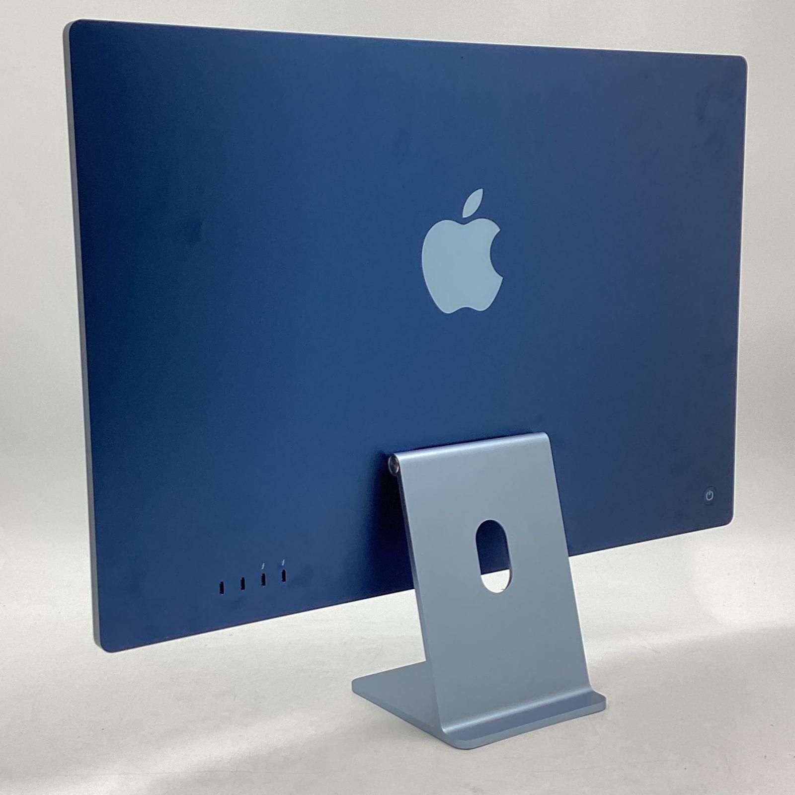 全額返金保証 最速発送 Apple iMac 2021 24インチ M1 8GB 512GB ブルー 動作 済