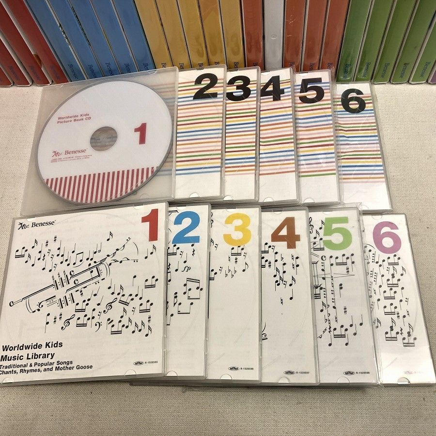 Benesse ベネッセ Worldwide Kids English DVD 30本セット