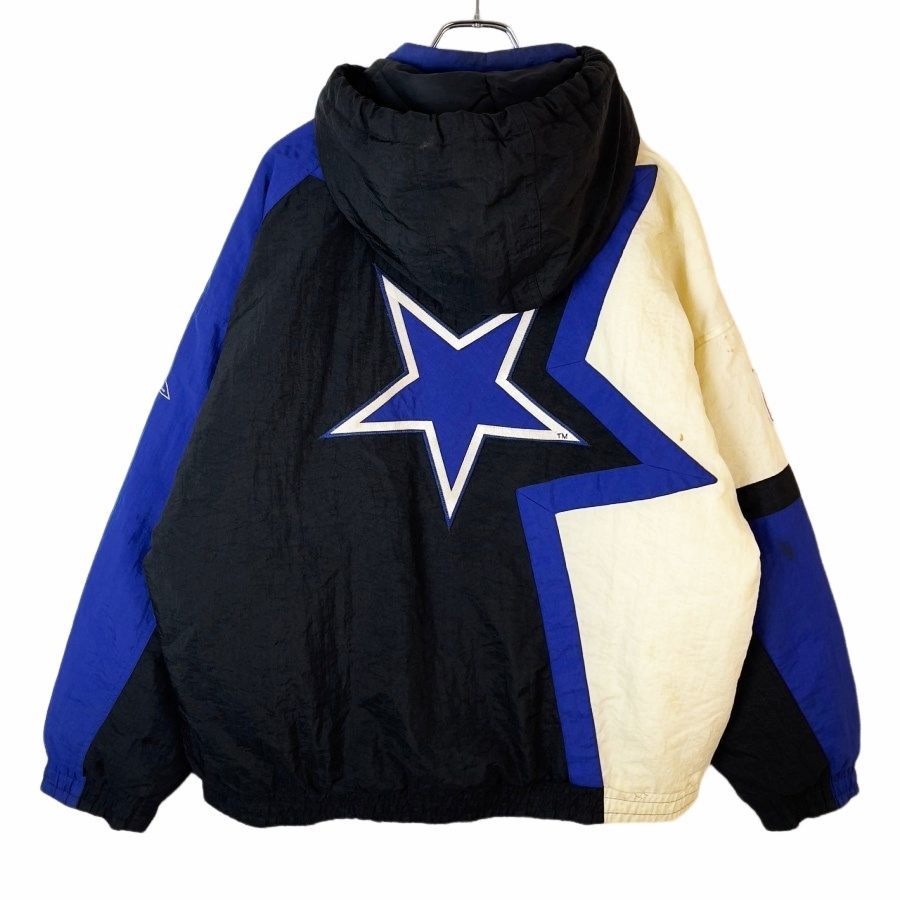 NFLダラス・カウボーイズApex Oneナイロンジャケットフーディ裏地中綿