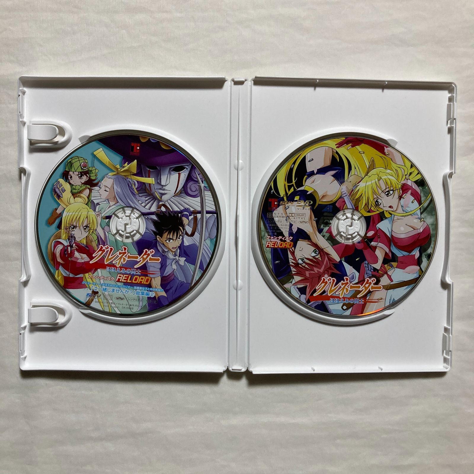 グレネーダーほほえみの閃士 DVD-BOX 全6巻+ファンディスクRELOAD
