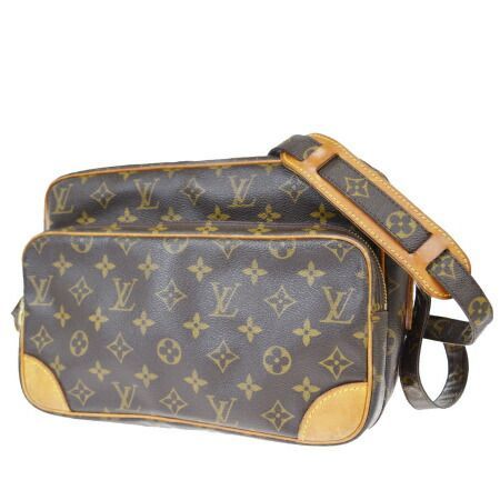 【中古】 ルイヴィトン LOUIS VUITTON ナイル ショルダーバッグ モノグラム レザー M45244 35EY596