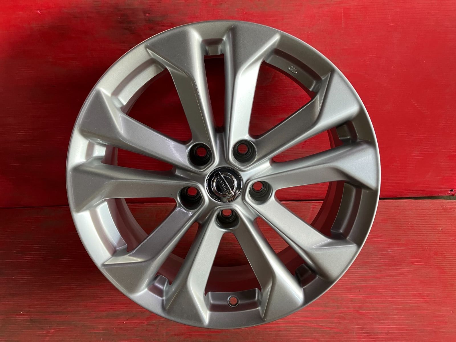 ストール ホイール 17x7.0 45 114.3 5H 日産 T32エクストレイル純正 4本SET 趣味