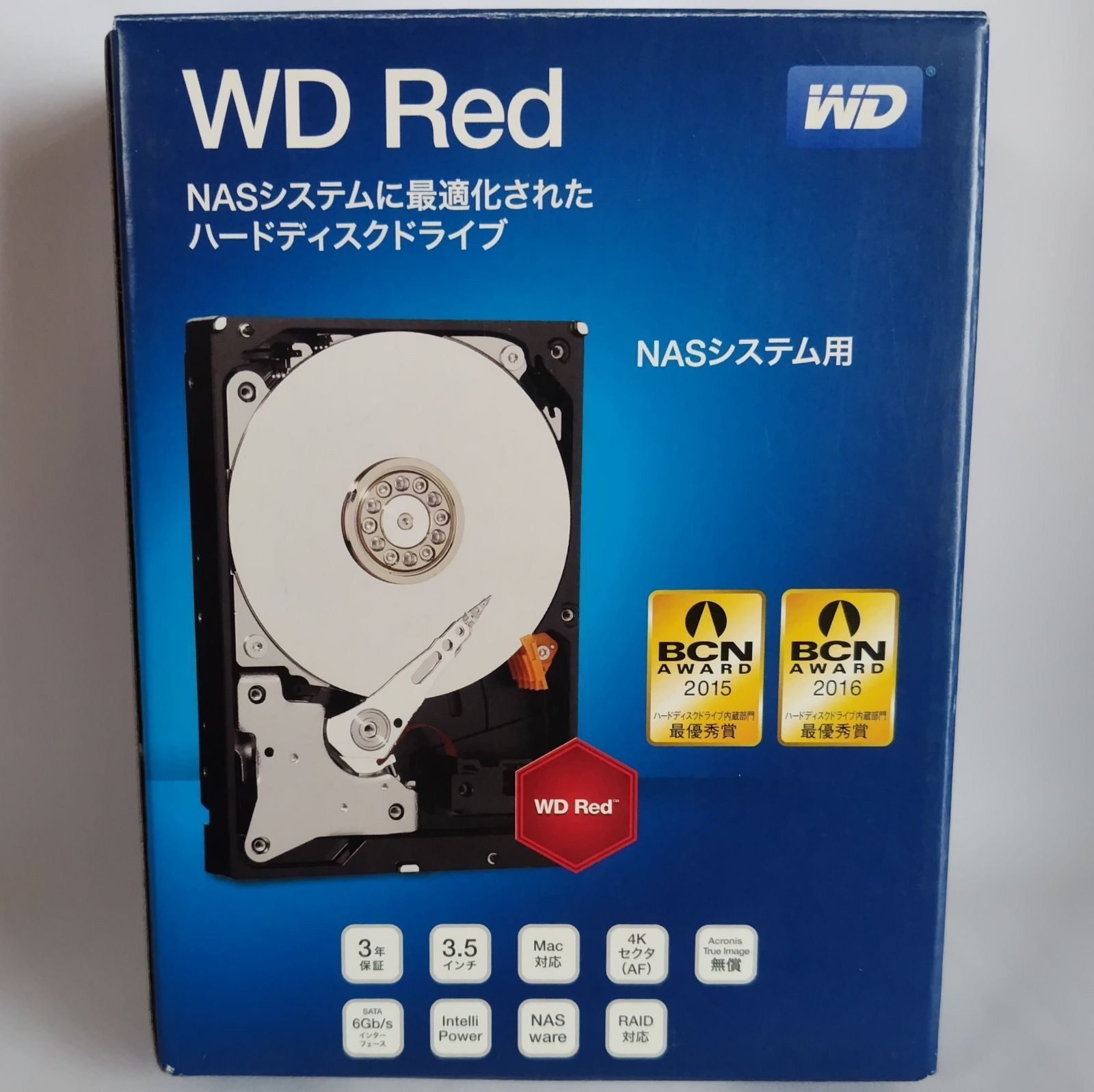 Hard Disk interno 3.5 Western Digital 3TB WD30EFRX, Red - S.R.L.S