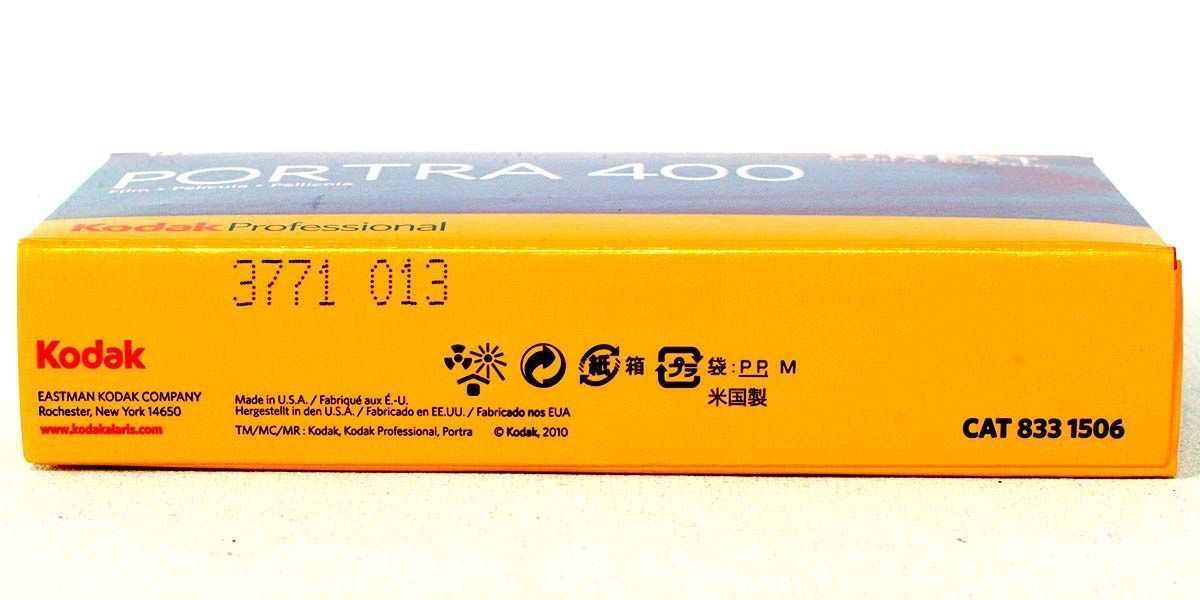 ポートラ400 ブローニー120【10本】Kodak ネガカラーフィルム PORTRA ...