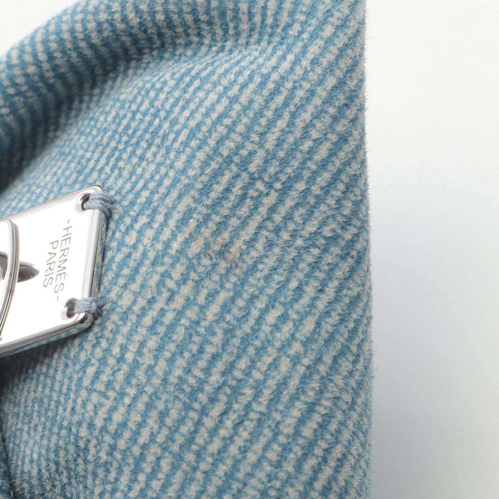 エルメス HERMES カルマ ツイル ストーンウォッシュ ラムスキン 羊革 バレッタ レディース SIROKUMA-CORPORATION_COM