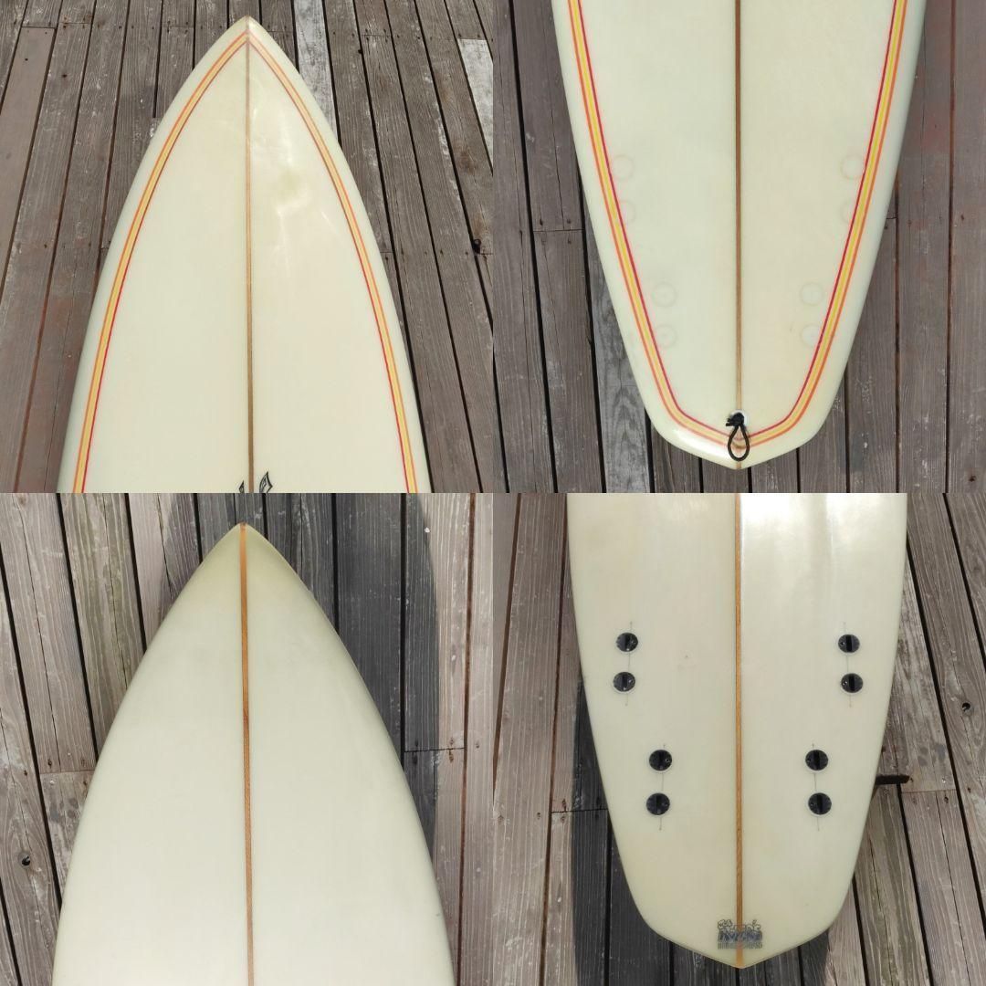 送料別途ご請求 Josh Hall サーフボード 7.0ft ミッドレングス ダイヤモンドテール Made in USA California  サーフィン Surfboard - メルカリ