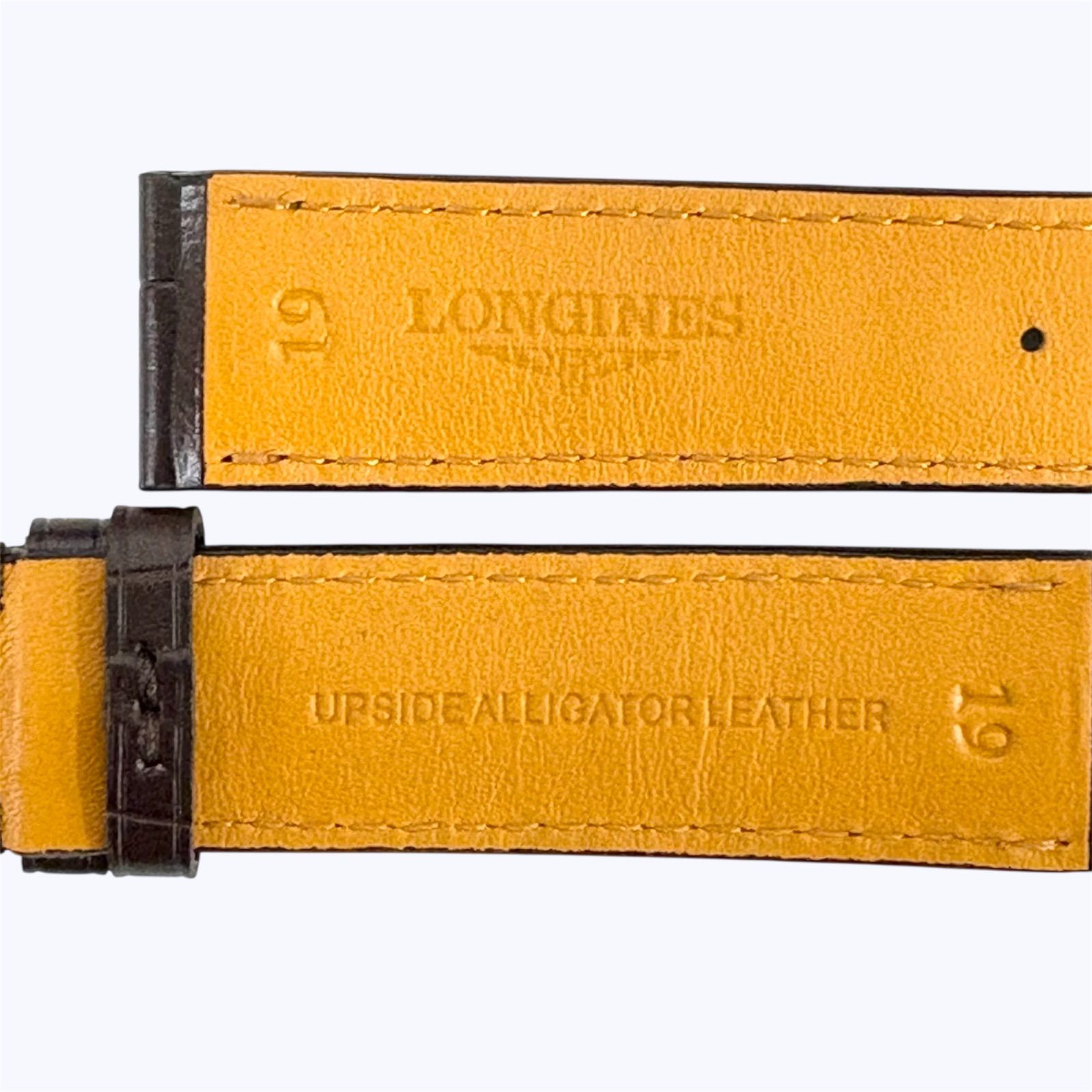  時計バンド ロンジン 19 mm レザーベルト 時計