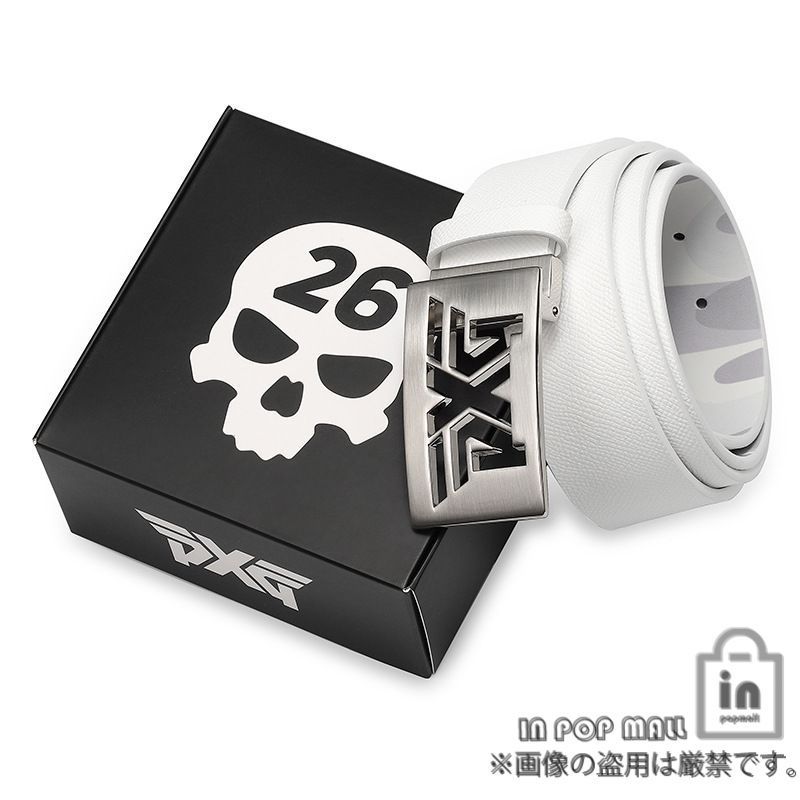 PXG ピーエックスジー ゴルフ メンズ ベルト 箱付き 牛革