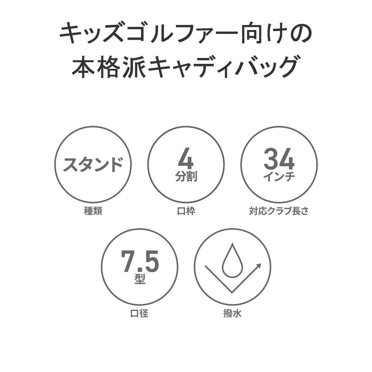 日本正規品 ブリーフィング ゴルフ キャディバッグ スタンド 軽量 