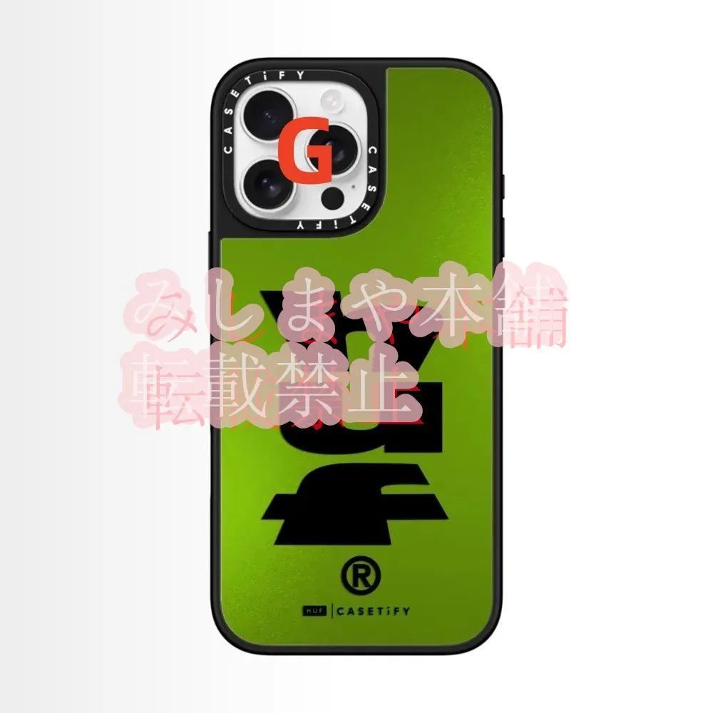 ミラーケースMagSafe対応】ケースティファイ CASETiFY x HUF