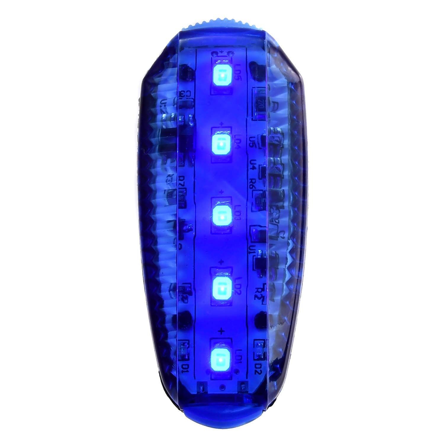 HYR+ ランニングライト USB 充電式 ジョギングライト クリップ 自転車ラ