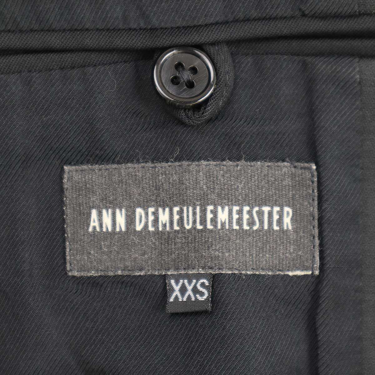 ANN DEMEULEMEESTER アンドゥムルメステール 2Bテーラード ANN DEMEULEMEESTER アンドゥムルメステール 2Bテーラード