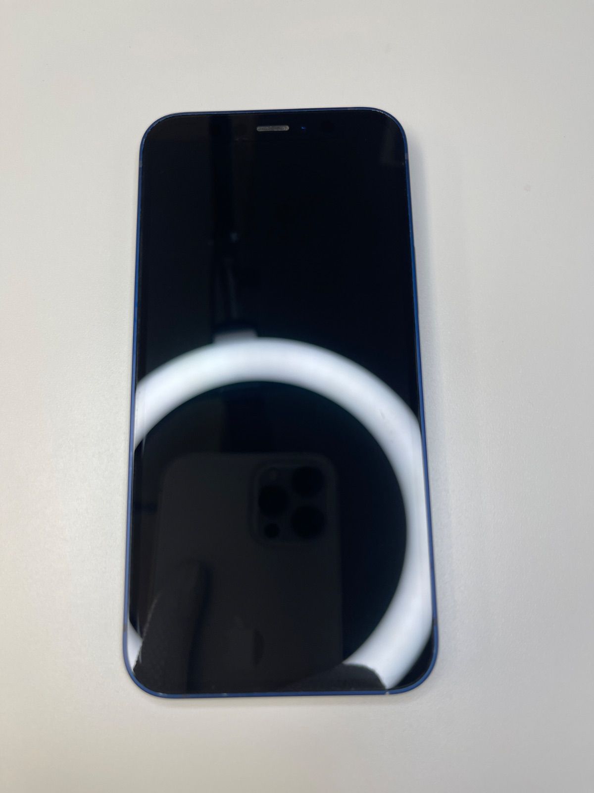 美品 iPhone 12 mini 64GB ブルー バッテリー100% MGAP3J/A