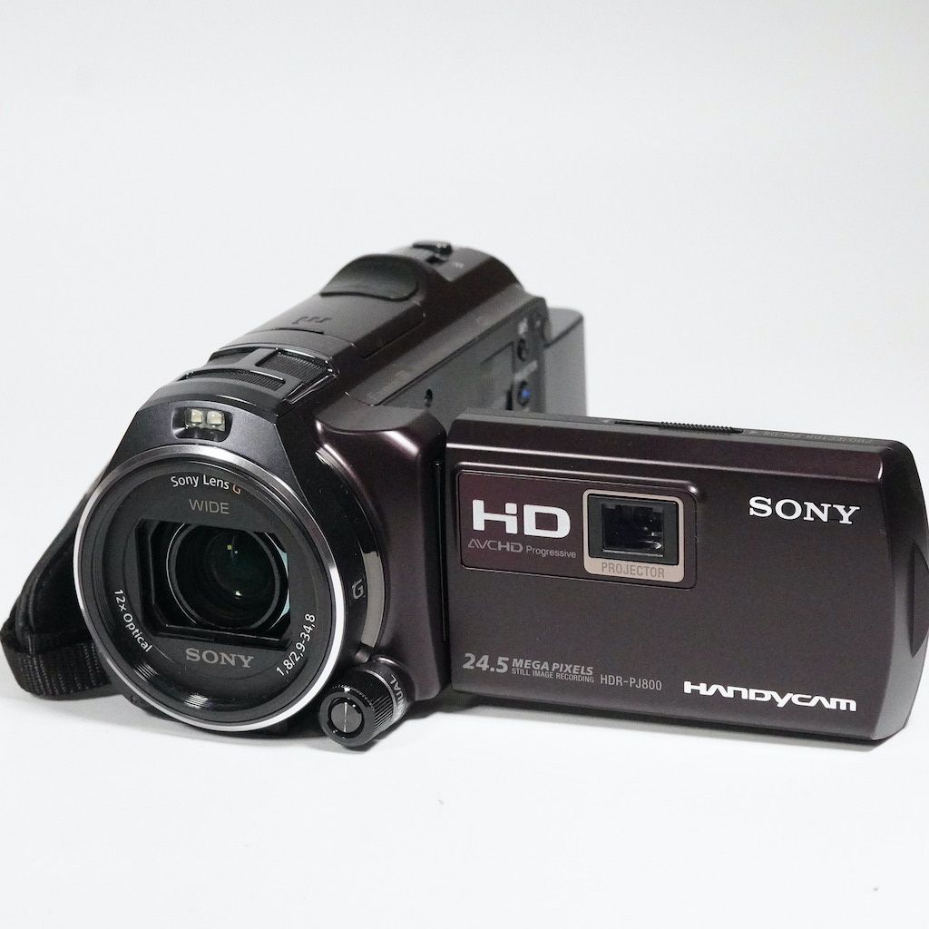 SONY ソニー HDR-PJ800 ブラウン 元箱 動作OK 返金保証 /1873 - メルカリ