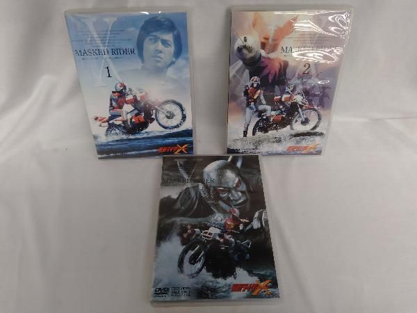DVD 【※※※】[全3巻セット]仮面ライダーX Vol.1~3 - メルカリ